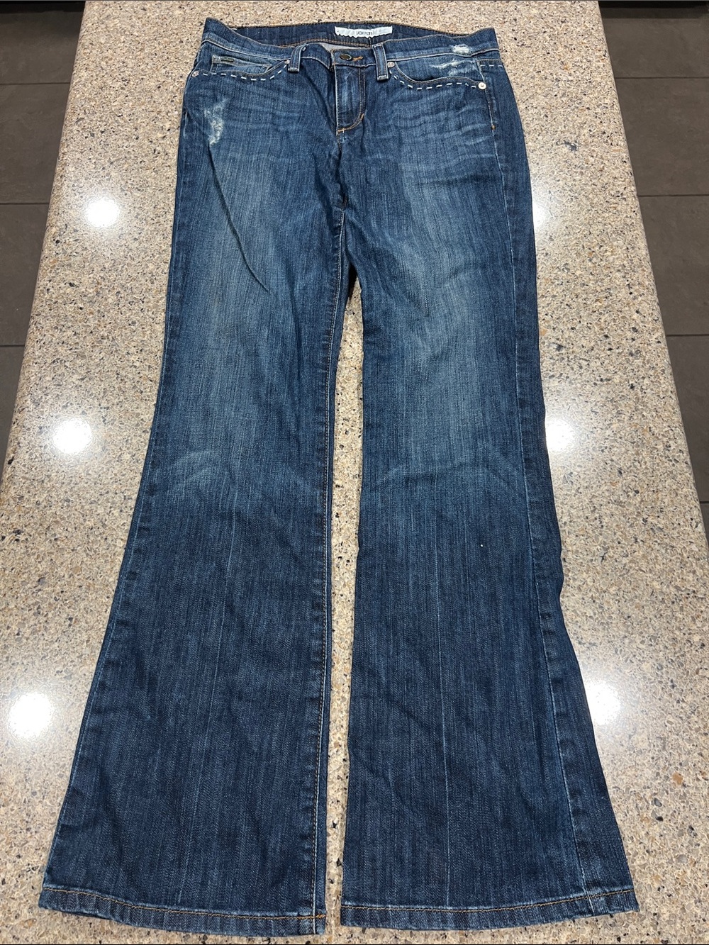 Women’s Dark Blue Bootcut flare Jeans joes 26 provocation z21